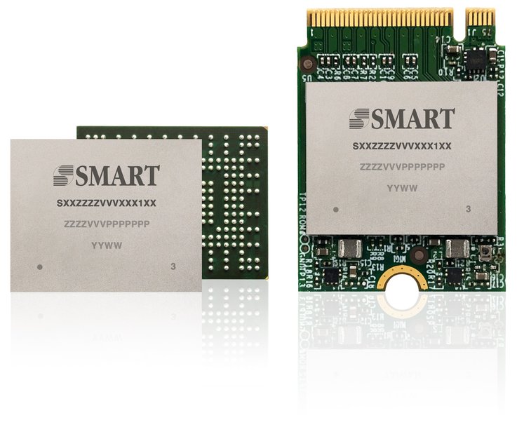SMART Modular présente des SSD flash NVMe PCIe en boîtier BGA type 1620 et en module M.2 2230